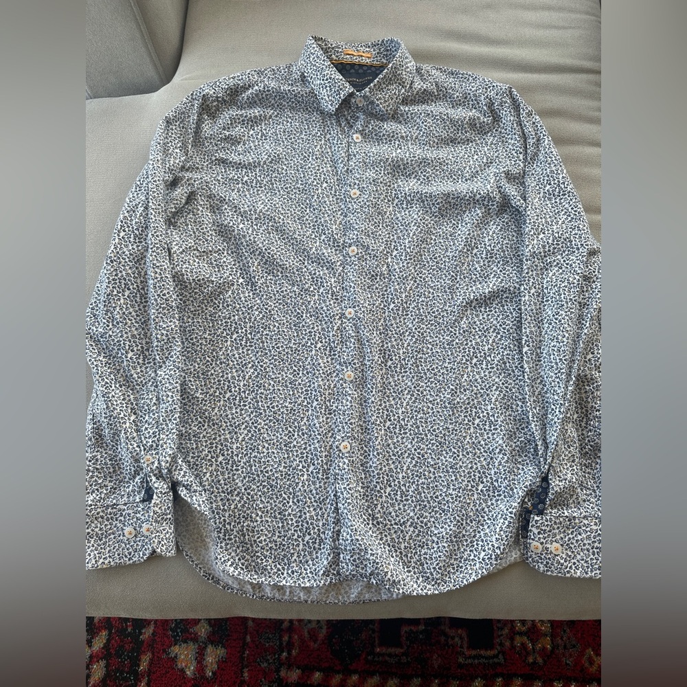 Denim & Flower Men’s Medium Button Up